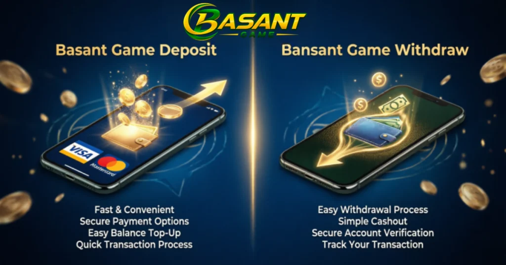 Basant Game Deposit and Withdraw